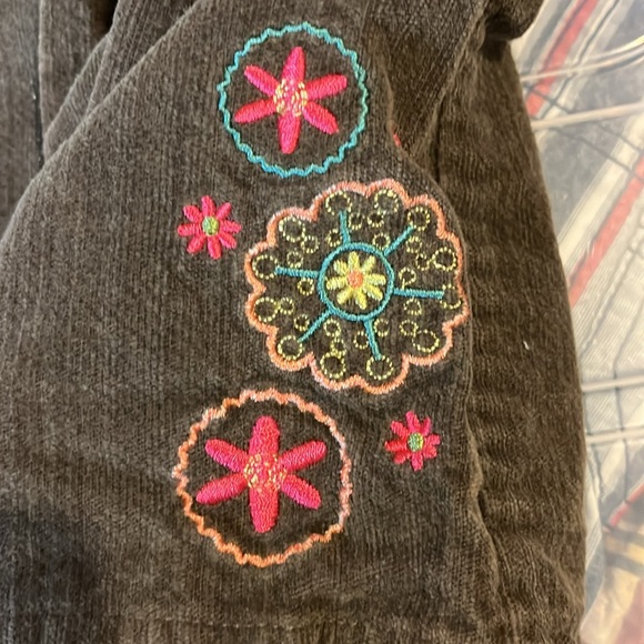 6-12M Genevieve Lapierre embroidered pants - Picture 2 of 3